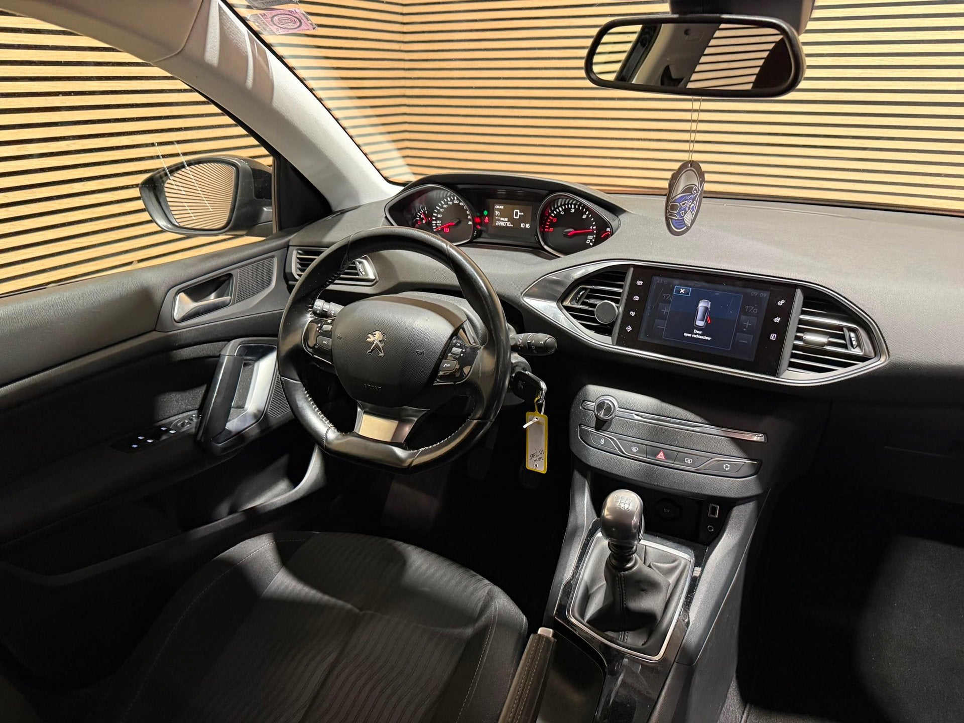 Peugeot 308 SW 1.6 BlueHDI Lease Pack | BTW-auto | Navi | Cl, Auto's, Peugeot, Voorwielaandrijving, Gebruikt, 4 cilinders, Zwart