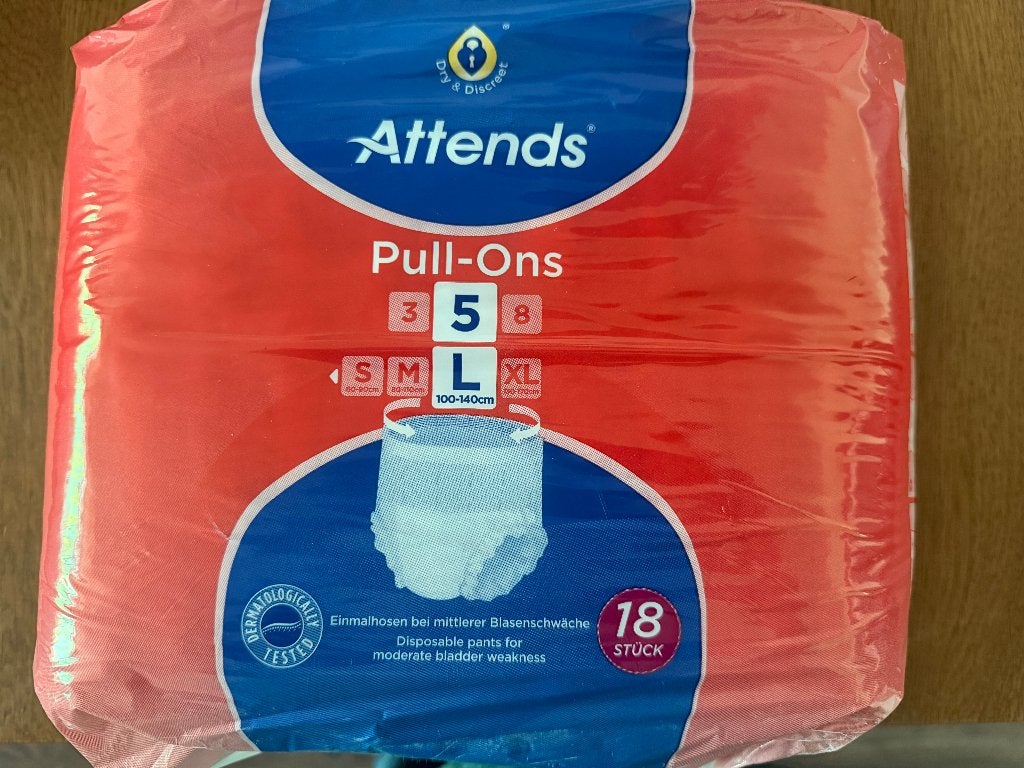Attends Pull-on Maat L, Ophalen, Nieuw