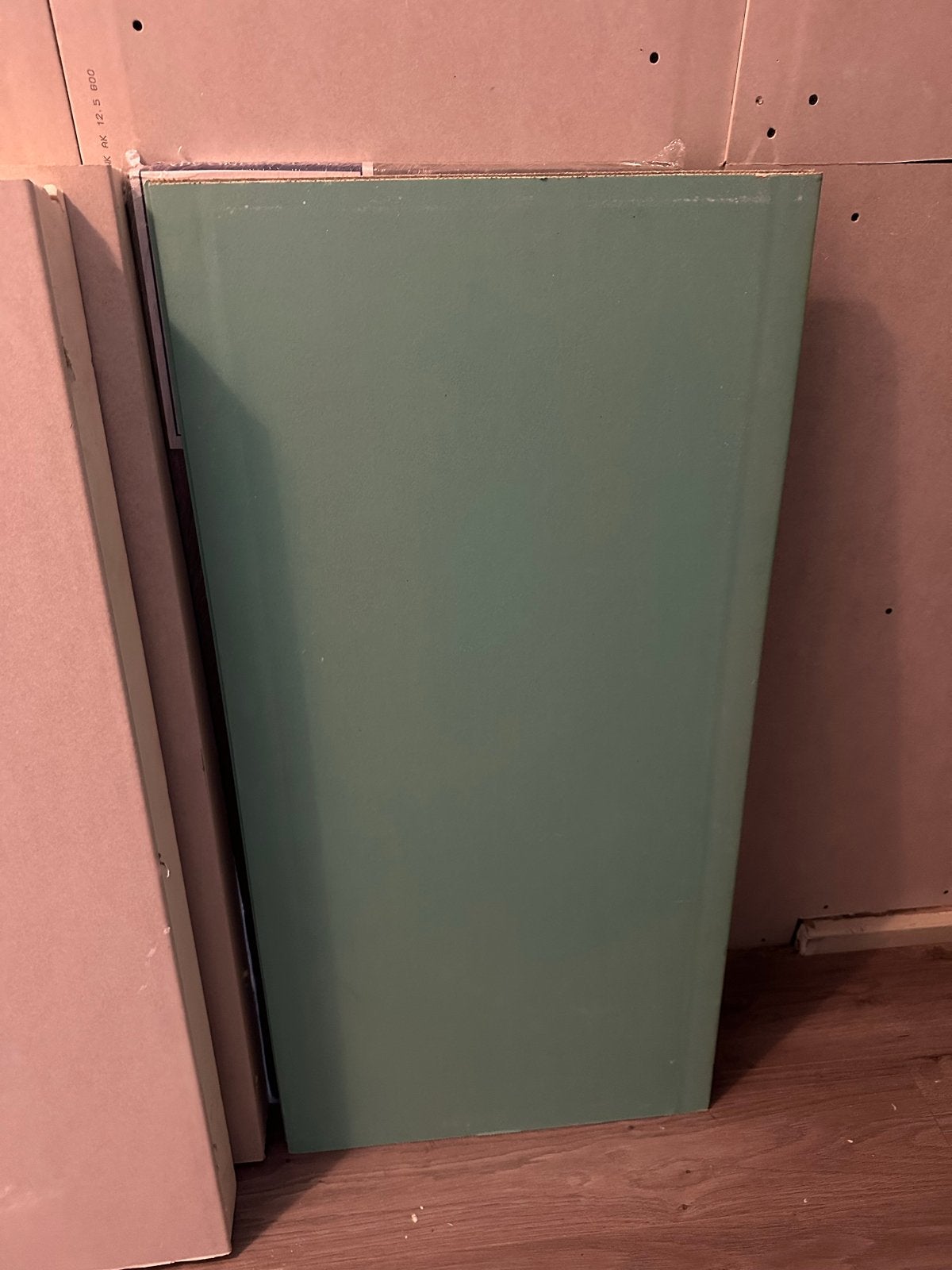 Nieuwe vochtwerende gipsplaten (2x) - 120x90cm, Ophalen, Gebruikt, Overige materialen, Minder dan 20 mm