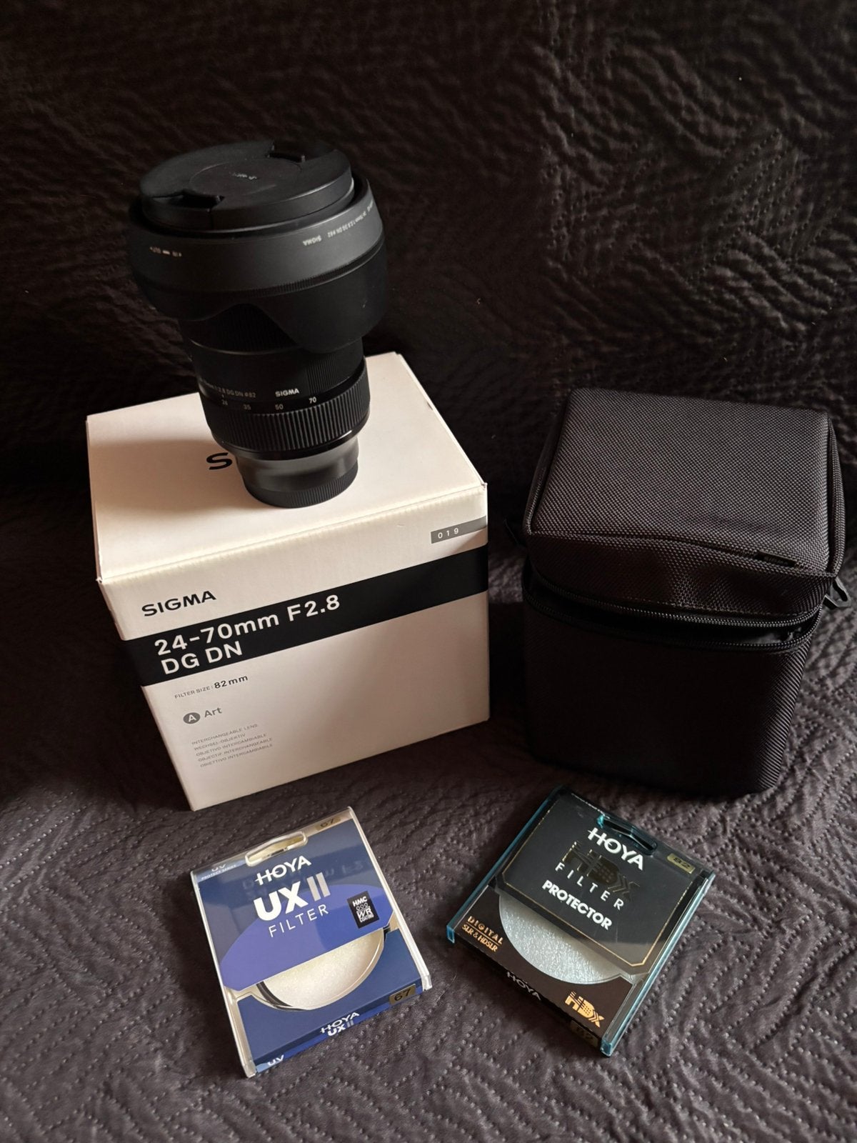 Sigma 24-70 mm f2.8 DG DN sony E mount * nog garantie*, Ophalen of Verzenden, Zo goed als nieuw, Standaardlens