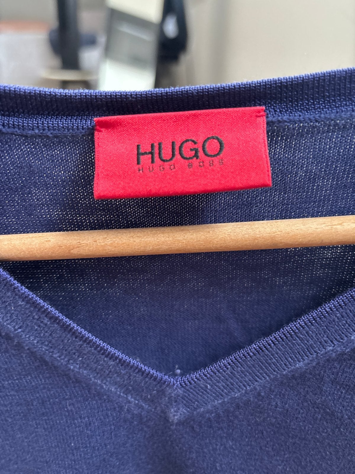 Hugo Boss Red Label trui paars maat M, Kleding | Heren, Truien en Vesten, Ophalen of Verzenden, Gedragen, Maat 48/50 (M), Paars