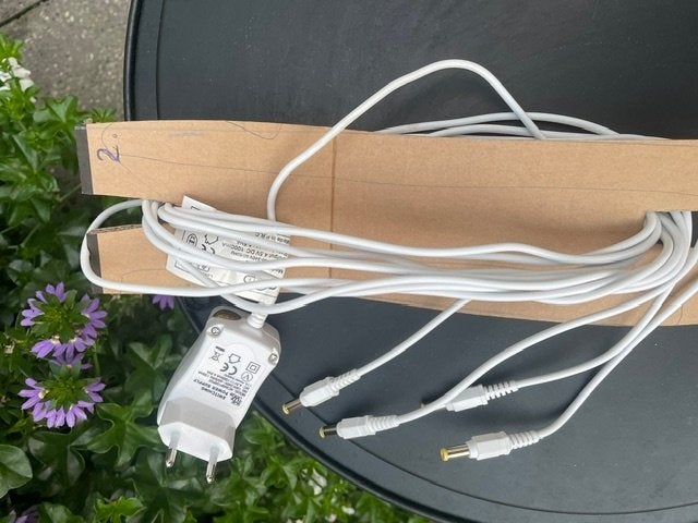 Luville Lemax 4,5V adapter 4 aansluitingen, OPRUIMING !!, Ophalen of Verzenden, Zo goed als nieuw