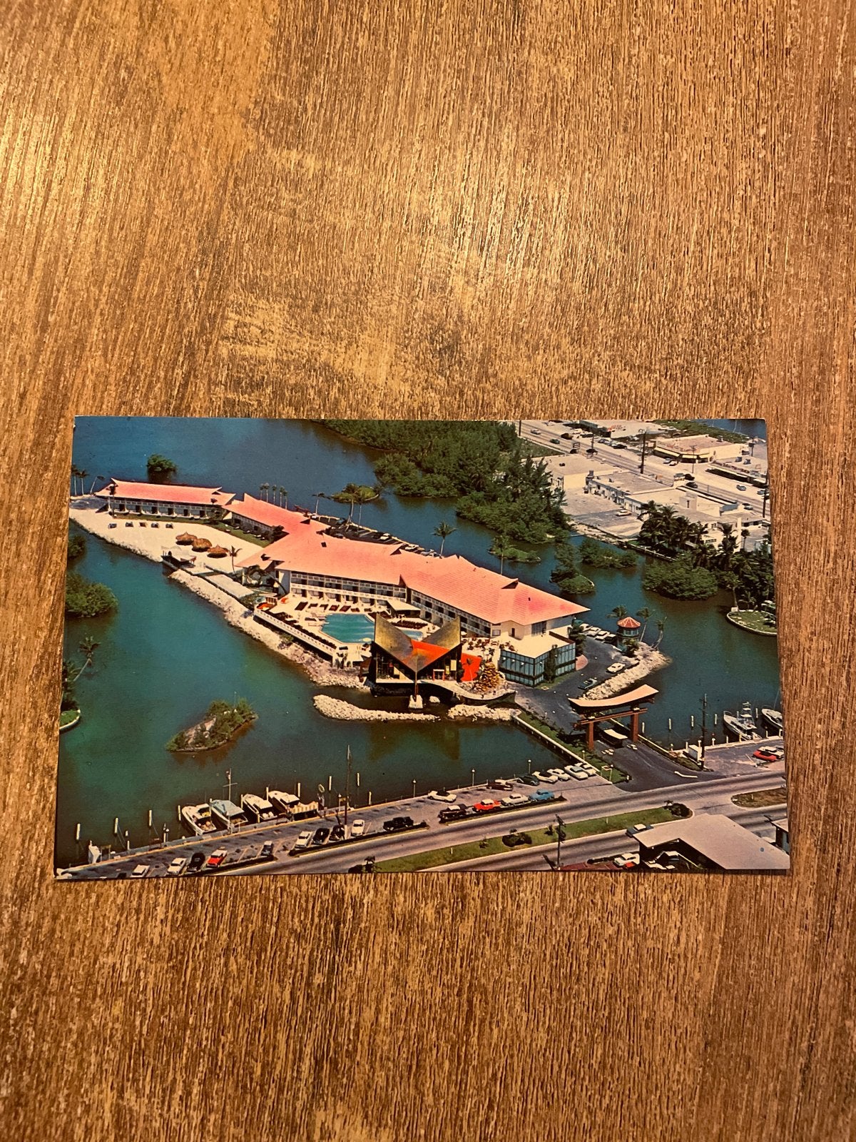 Vintage Ansichtkaart The Castaways Miami Beach Florida, Ophalen of Verzenden, 1960 tot 1980, Gelopen, Buiten Europa