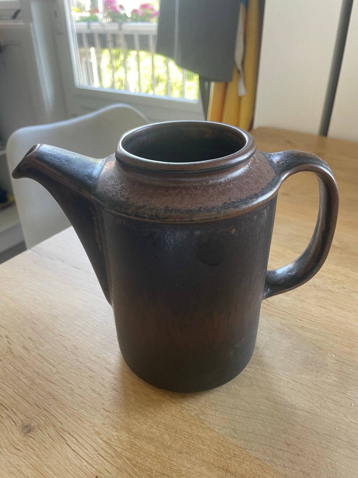 Vintage Arabia Finland Ruska pot- Bruin, Ophalen of Verzenden