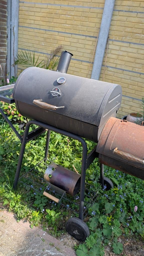Jamestown Smoker BBQ Grill - Gebruikt, Tuin en Terras, Gasbarbecues, Verzenden, Gebruikt, Jamestown