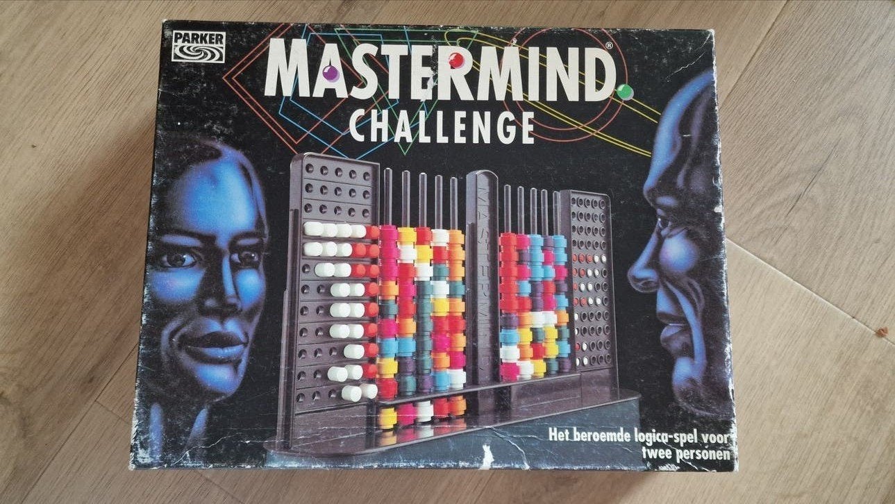 Mastermind Challenge - Logisch denkspel, Een of twee spelers, Ophalen of Verzenden, Parker