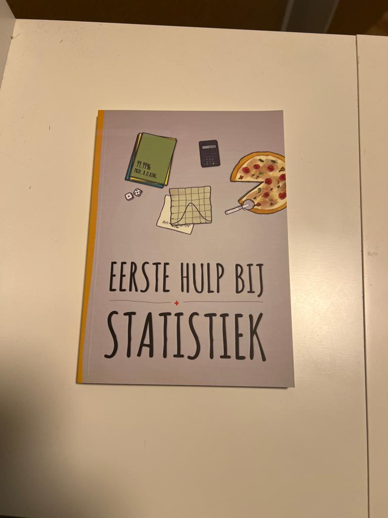 Eerste Hulp Bij Statistiek - Studieboek, Boeken, Studieboeken en Cursussen, Ophalen of Verzenden, Beta, Zo goed als nieuw, HBO