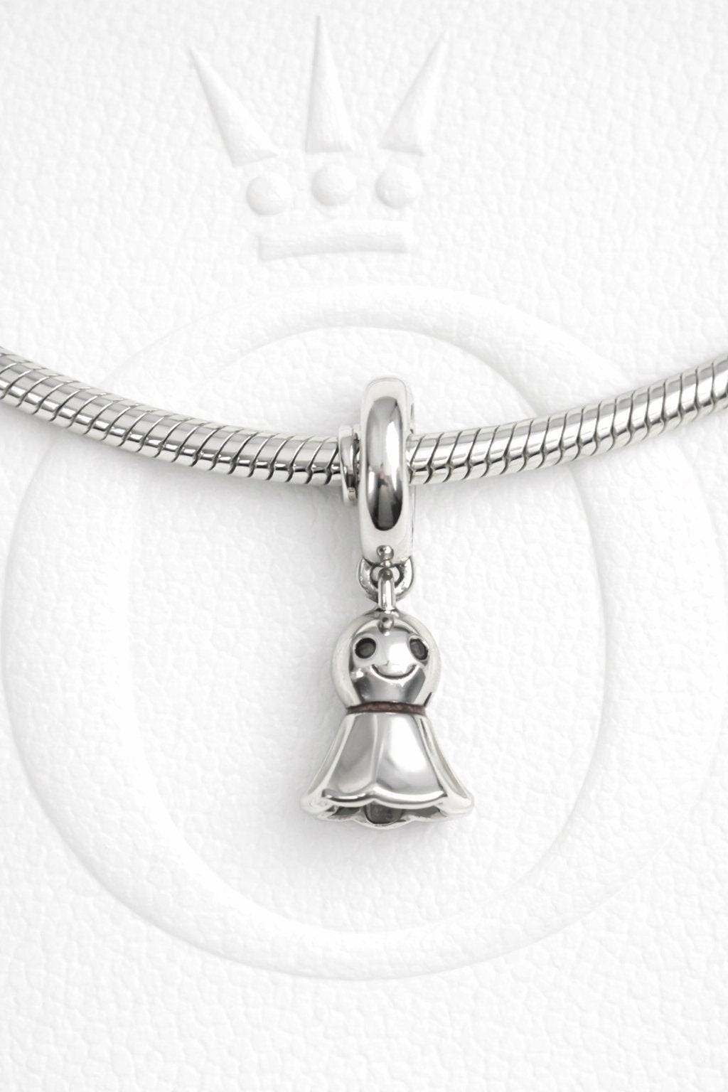 ZELDZAAM Pandora bedel Sunny Doll dangle, Sieraden, Tassen en Uiterlijk, Bedels, Ophalen, Zo goed als nieuw, Zilver, Pandora