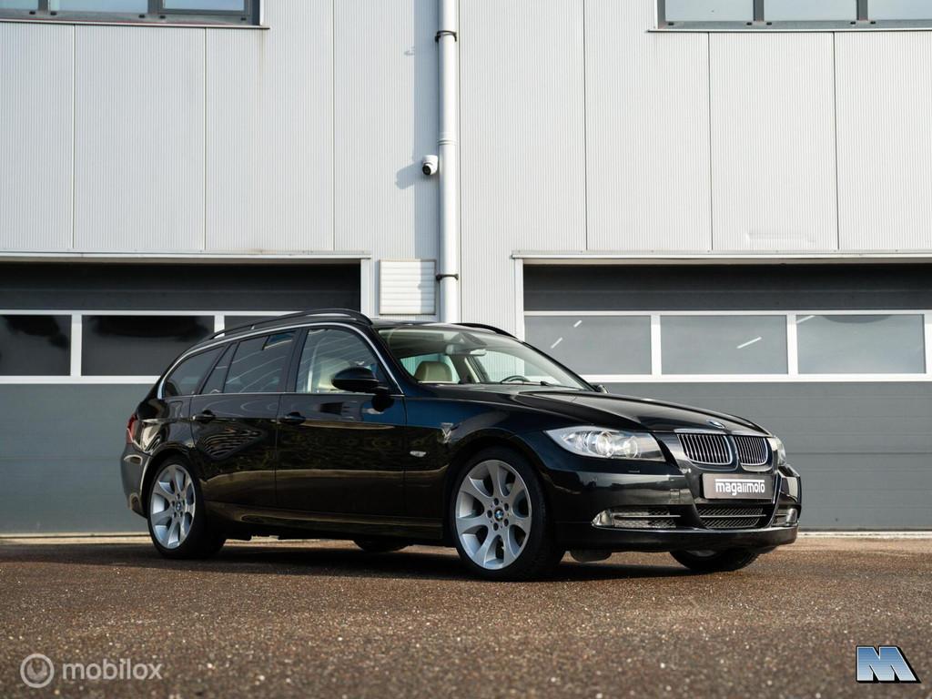 BMW 3-serie Touring 325i N52 E91 l 2e Eig. l 77.138 KM!, Auto's, Automaat, Achterwielaandrijving, Gebruikt, Beige
