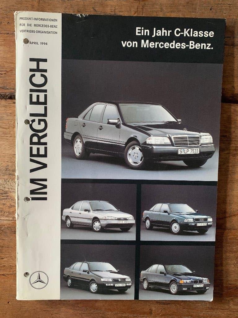 Product-vergelijking Mercedes-Benz C W202 concurrentie 1994, Boeken, Gelezen, Mercedes-Benz, Mercedes, Ophalen of Verzenden
