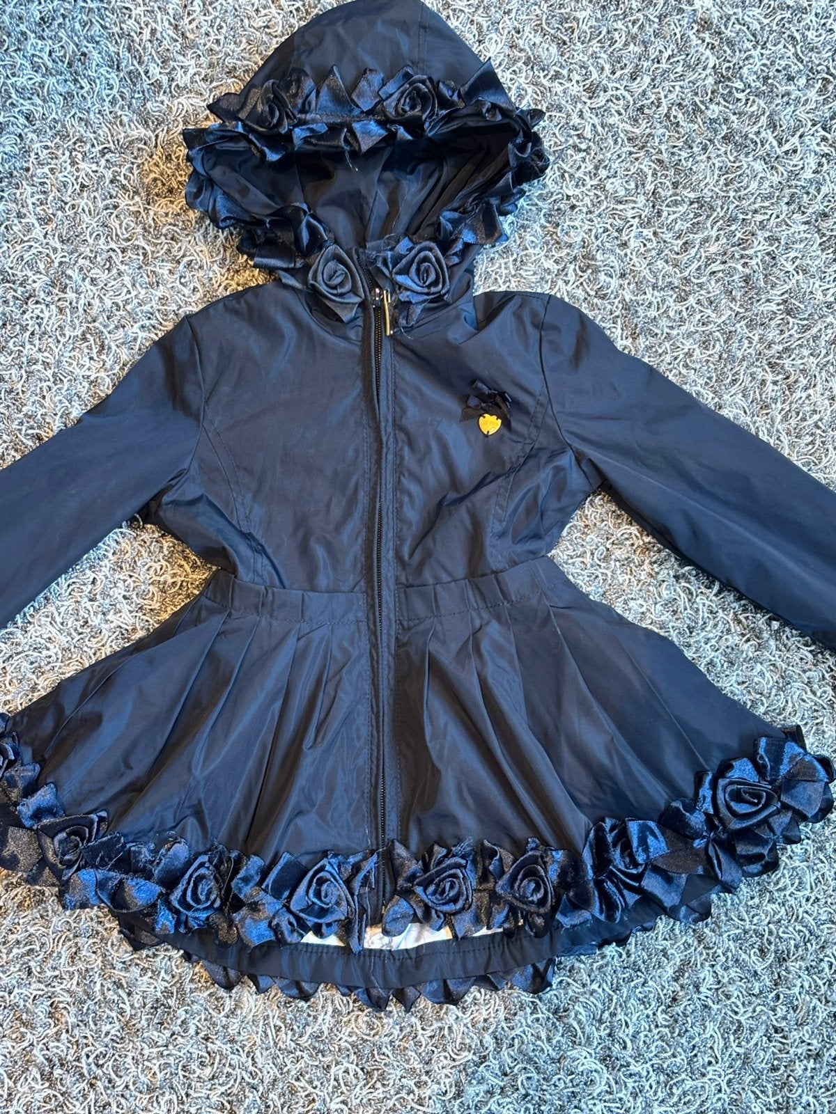 Glamorous donkerblauw zomer jasje 98, Ophalen of Verzenden, Zo goed als nieuw, Meisje, Jas