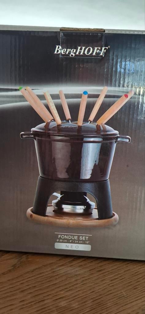BergHOFF Neo Fondueset - Nieuw in doos, Ophalen of Verzenden, Nieuw, Brander, Fondueset
