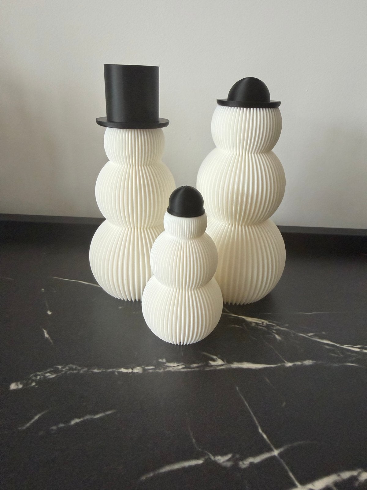 Sneeuwpop fam decoratie, Ophalen of Verzenden