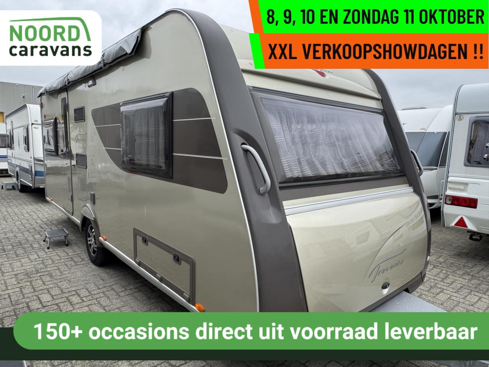 Buerstner TRECENTO 525 TL, ENKELE BDEEN, RONDZIT, ZAKLUIFEL, Caravans en Kamperen, Rondzit, 7 tot 8 meter, Bedrijf, Bürstner