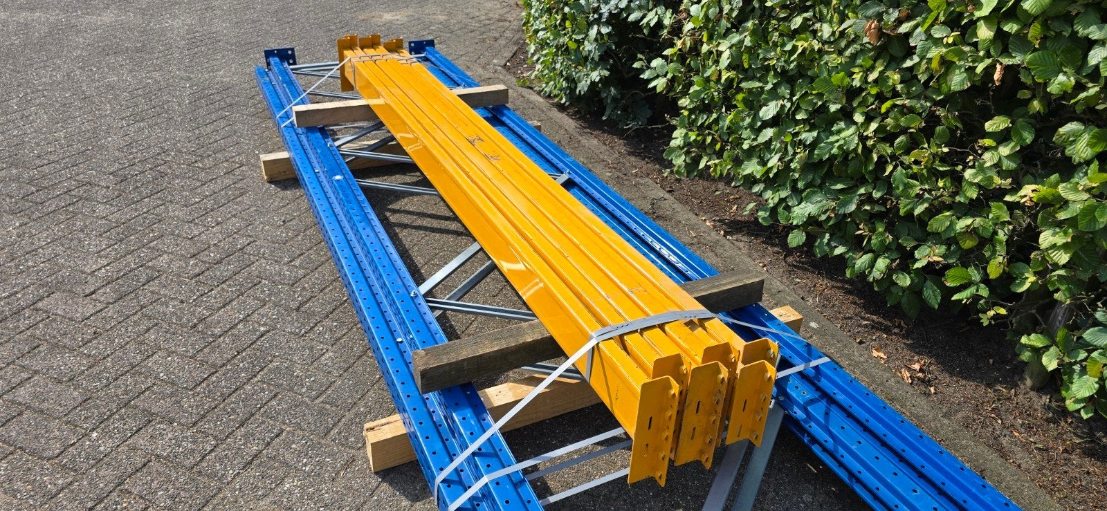 2,9 meter Esmena palletstelling , magazijnstelling ,stelling, Ophalen