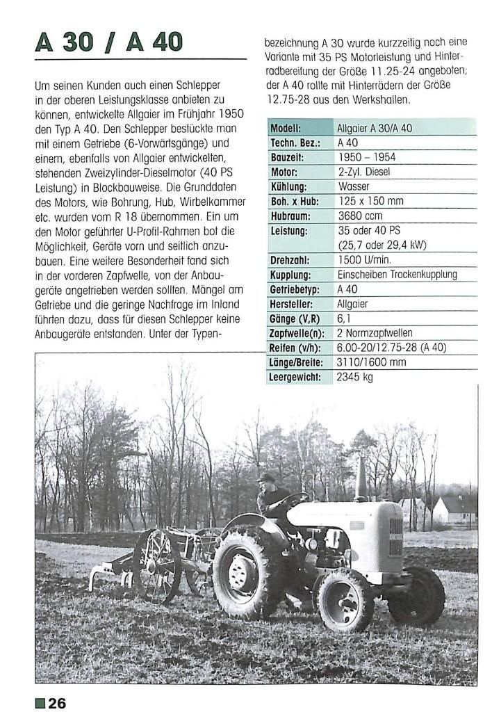 Allgaier und Porsche-Diesel 1946-1963, Verzenden, Gelezen, Armin Bauer, Tractor en Landbouw