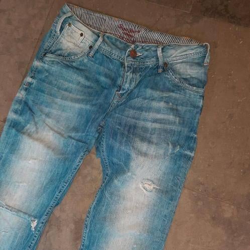 Spijkerbroek maat 25 merk pepe jeans, Verzenden, Gedragen, Blauw, W27 (confectie 34) of kleiner
