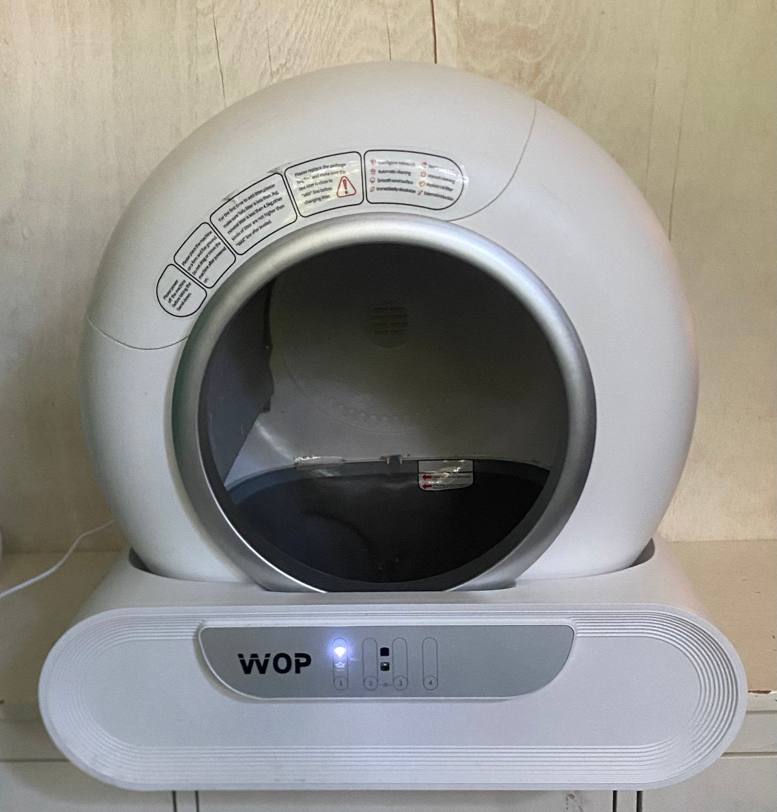 Zelfreinigende kattenbak 2 - met wifi, Dieren en Toebehoren, Kattenbakken, Ophalen, Zo goed als nieuw