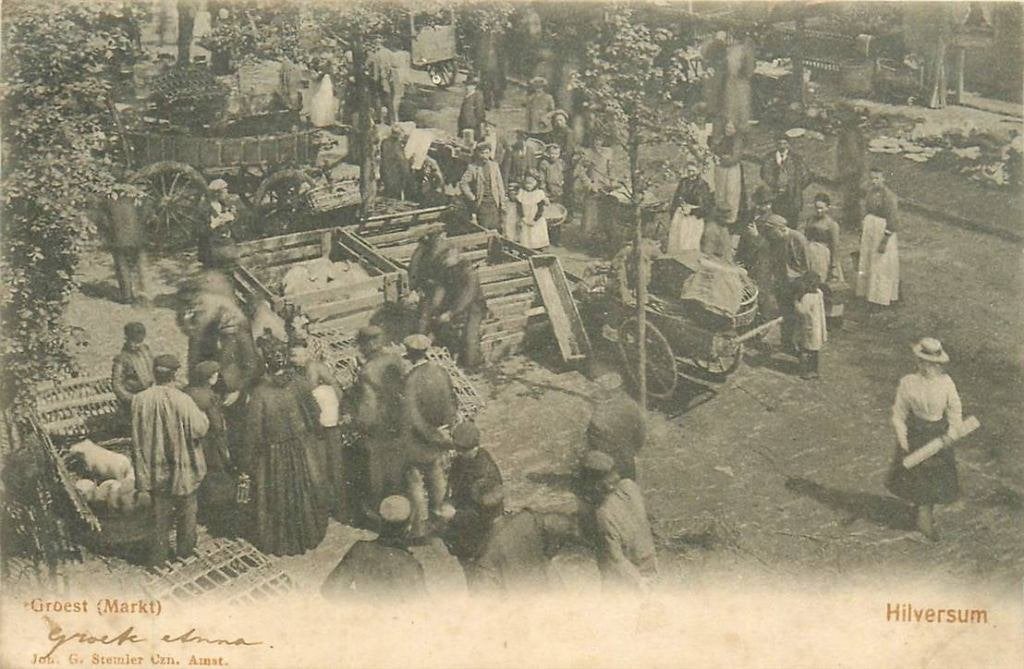 388-207-011 Hilversum Groest, Verzenden, Voor 1920, Noord-Holland