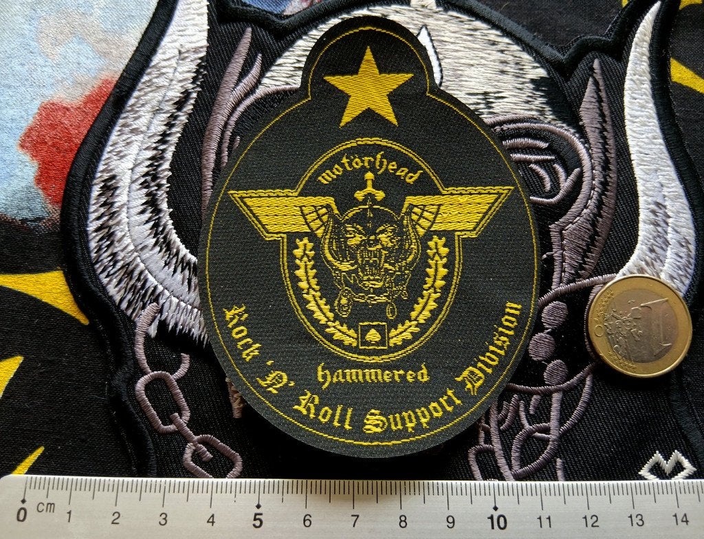 Motorhead zeer mooie nieuwe Hammered shaped patch 83, Ophalen of Verzenden, Nieuw, Kleding