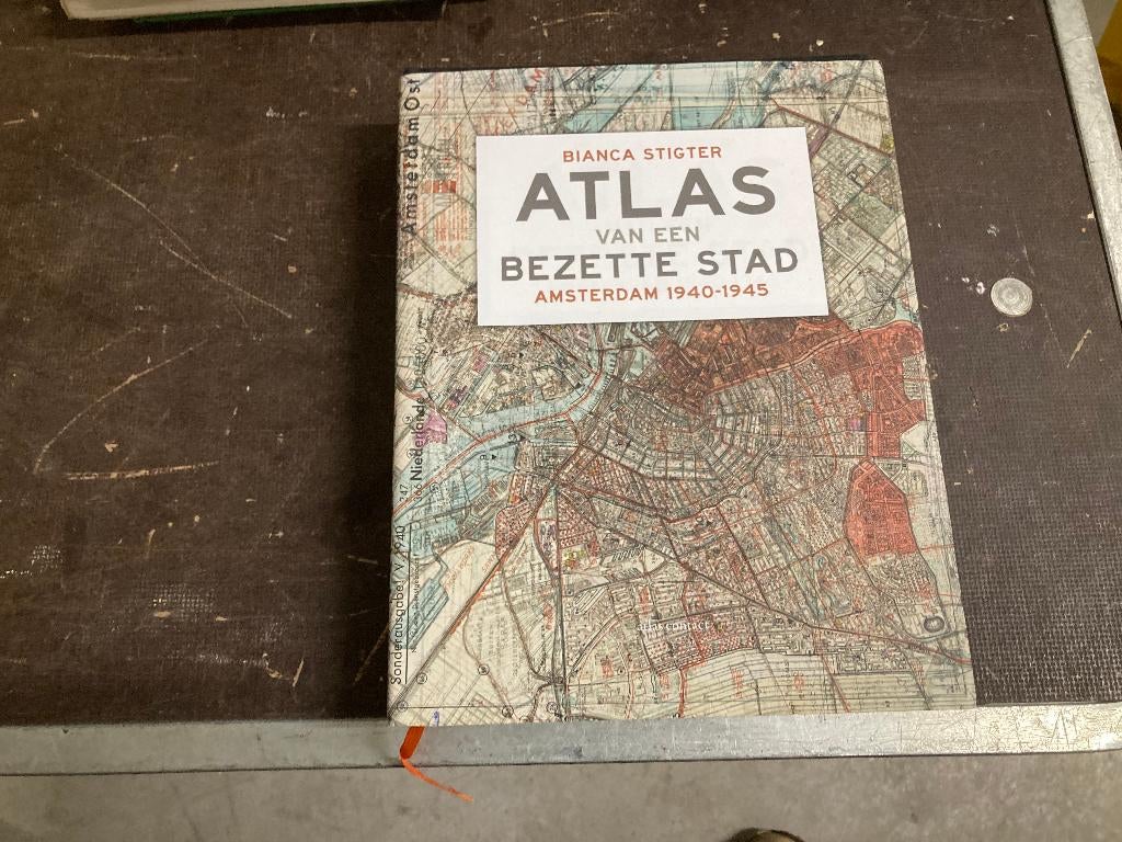 WO2 bezetting NSB verzet joden atlas Amsterdam onderduiken, Tweede Wereldoorlog, Ophalen of Verzenden, Zo goed als nieuw, Algemeen