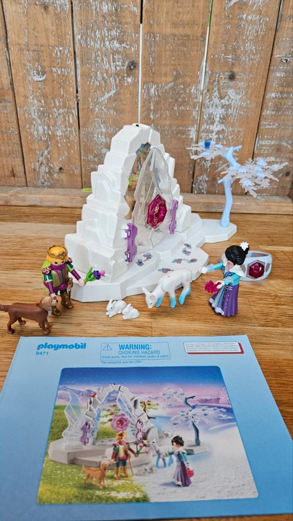 Playmobil 9471 Kristallen poort naar Winterland, Ophalen of Verzenden, Zo goed als nieuw, Complete set