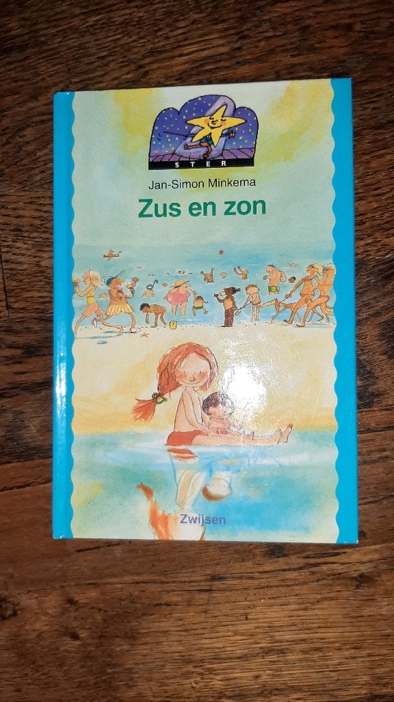 boek zus en zon  minkema   ill hopman serie ster, Ophalen of Verzenden, Zo goed als nieuw, Fictie algemeen