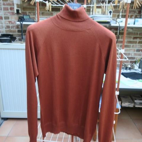 Coltrui nieuw roestbruin cashmere zijde Sportalm mt 44, Kleding | Dames, Truien en Vesten, Nieuw, Maat 42/44 (L), Bruin, Ophalen of Verzenden