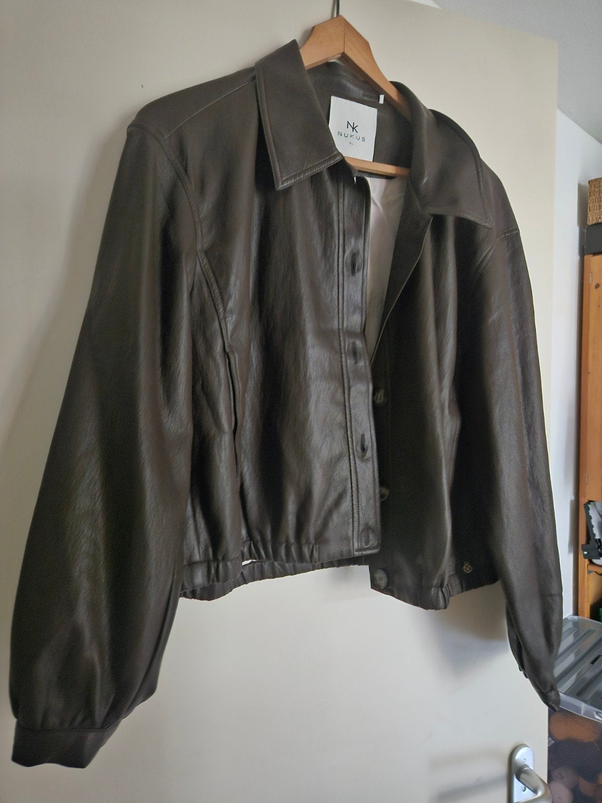 Jasje, Nukus, Maat xl, donker bruin, Bruin, Maat 46/48 (XL) of groter, Ophalen of Verzenden, Zo goed als nieuw