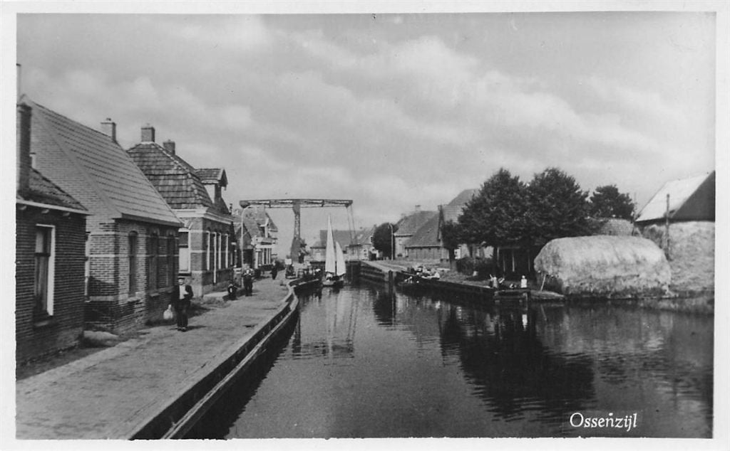 702-107-025 Ossenzijl, Verzenden, Voor 1920, Overijssel
