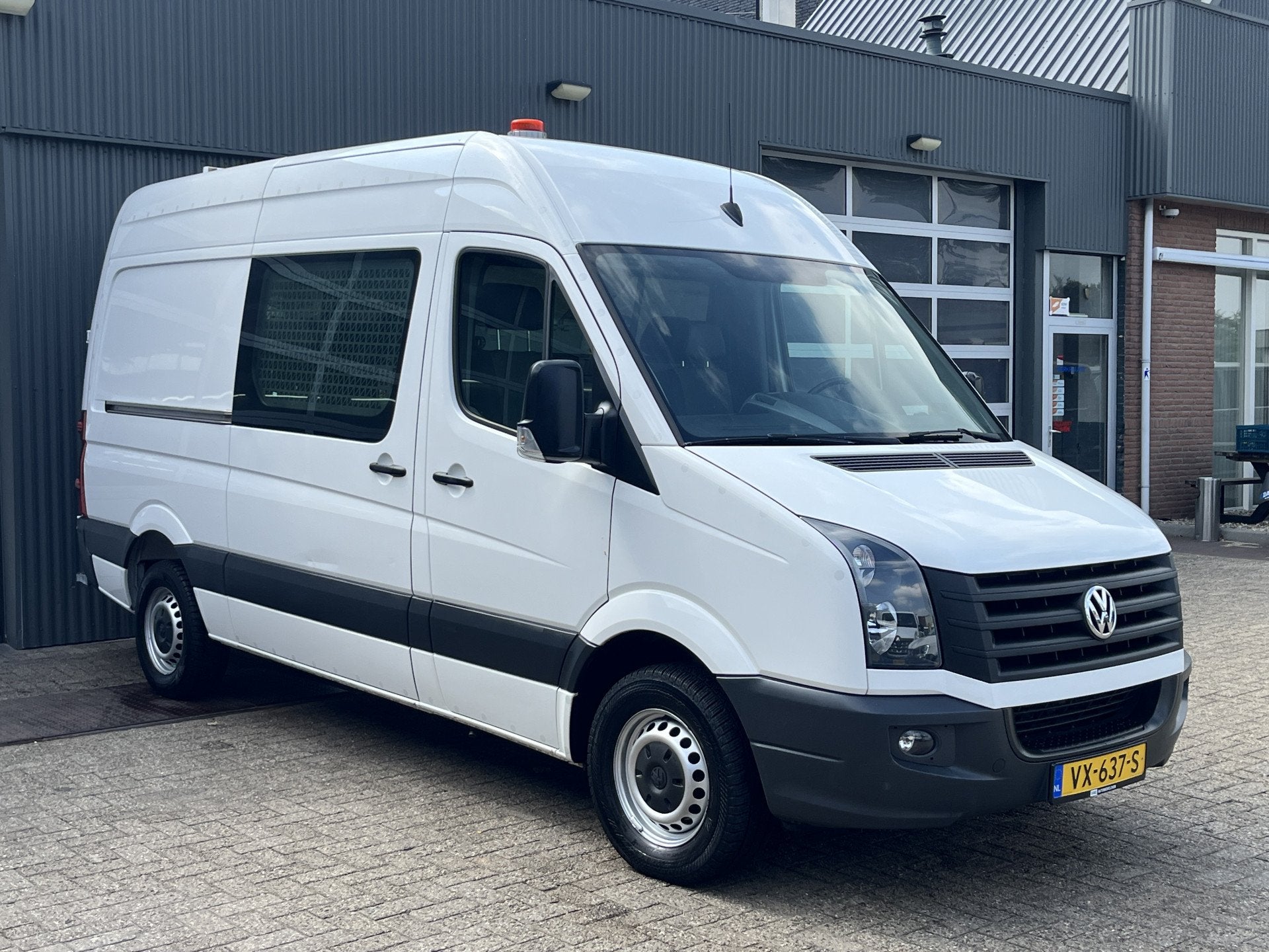 Volkswagen Crafter 2.0 TDI L2H2 Kast Inrichting Trekhaak 350, Gebruikt, 4 cilinders, Volkswagen, Wit