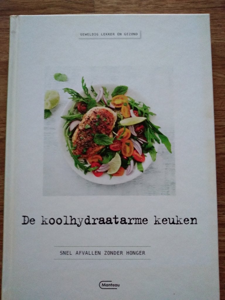 Kookboek "De koolhydraatarme keuken", hardcover, Ophalen, Tapas, Hapjes en Dim Sum, Zo goed als nieuw, Gezond koken