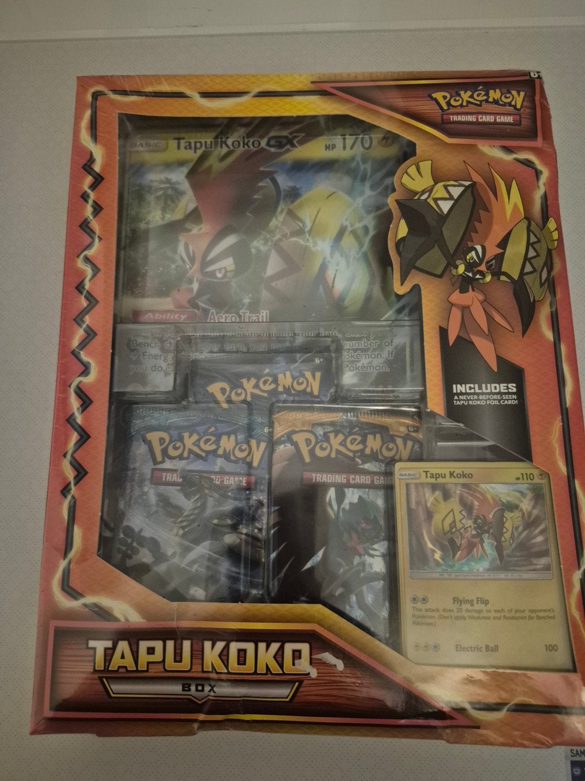 Pokémon Tapu Koko box, Ophalen of Verzenden, Nieuw, Overige typen