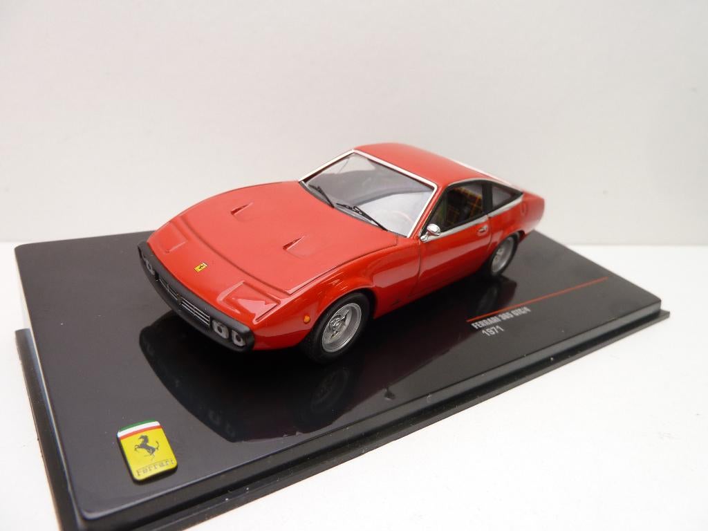 Ferrari 365 GTC/4  ''Hot Wheels/Ixo, Ophalen of Verzenden, Zo goed als nieuw, Auto, Overige merken