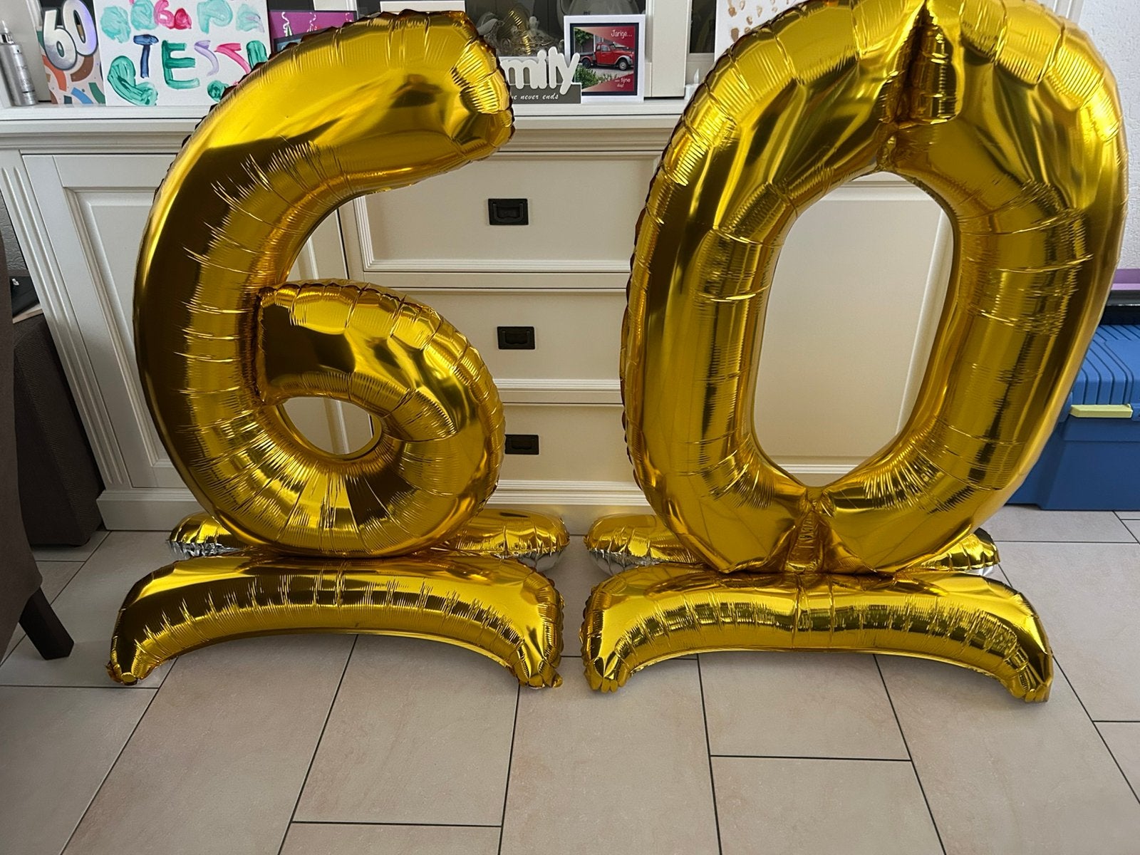 60 ballonnen, Ophalen, Versiering, Geboorte of Huwelijk