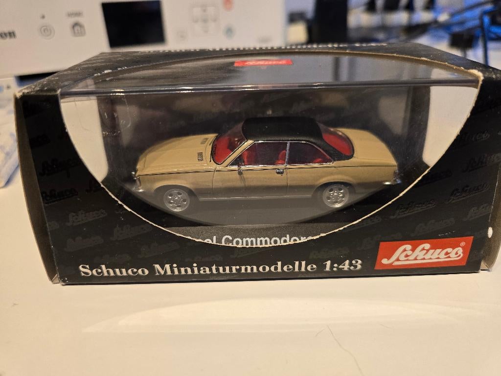 Opel Commodore B GS 1/43, Ophalen, Zo goed als nieuw, Auto, Schuco
