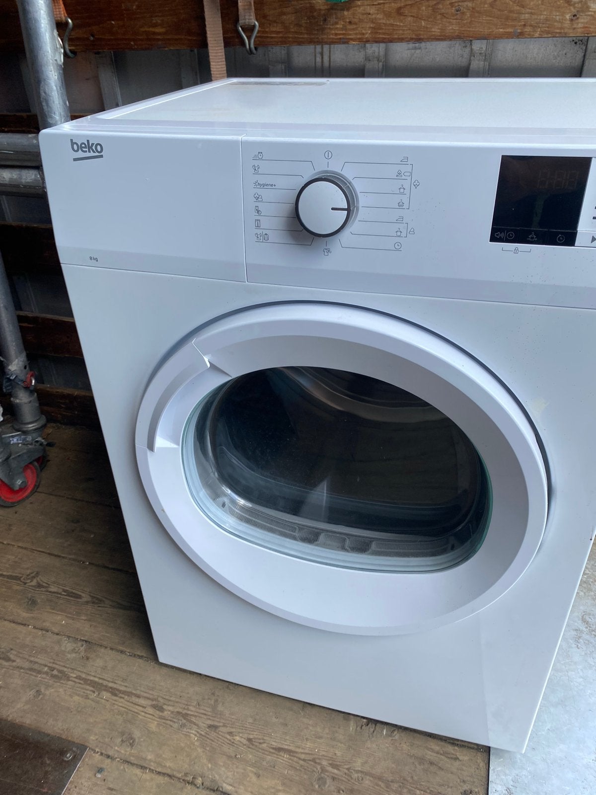 Droger Beko, Witgoed en Apparatuur, Wasdrogers, Ophalen, 6 tot 8 kg, Zo goed als nieuw, 85 tot 90 cm