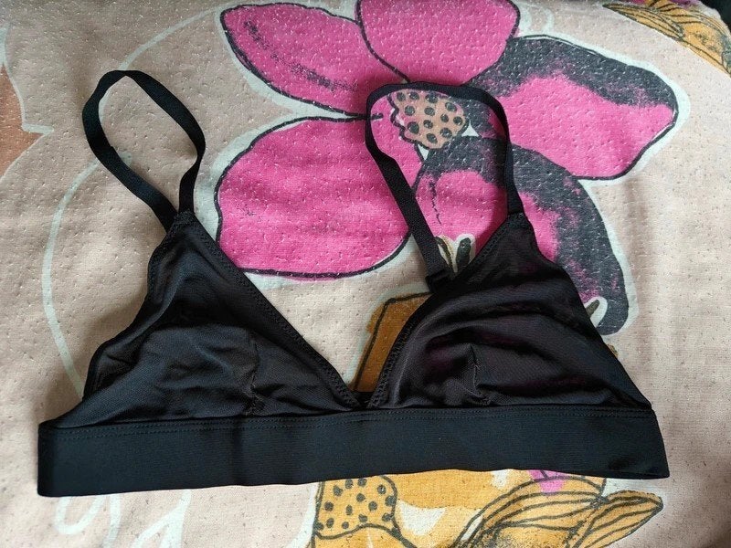 Zwarte triangel bralette, Primark, Ophalen of Verzenden, Zwart, BH
