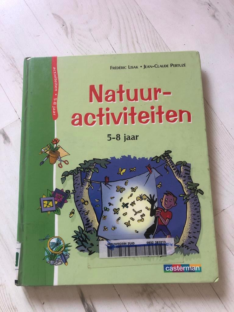 Natuur-activiteiten 5-8 jaar - Frédéric Lisak, Ophalen of Verzenden, Gelezen, Non-fictie