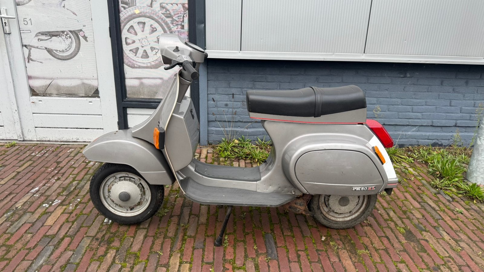 2x vespa pk50xl schuurvondst lees advertentie!!, Maximaal 45 km/u, 50 cc, Ophalen, Overige merken