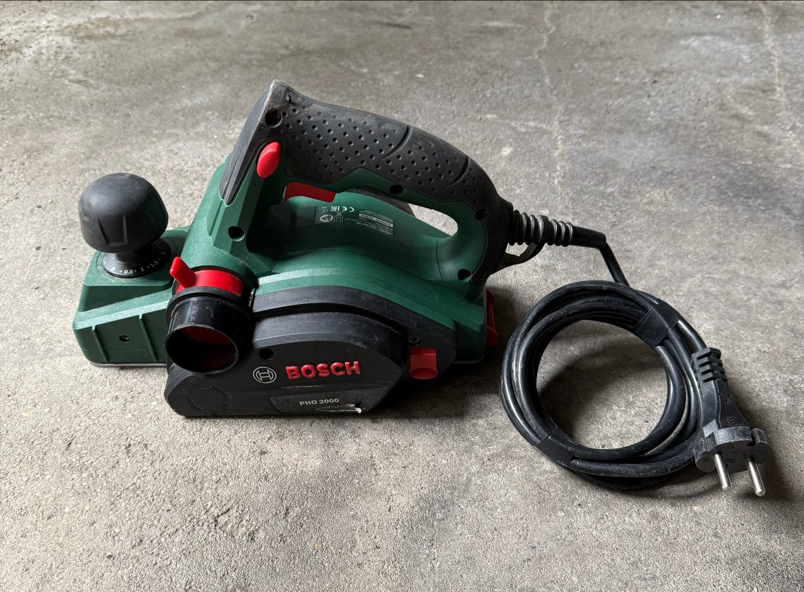 Bosch PHO 2000 elektrische schaafmachine, Ophalen of Verzenden, Gebruikt, Overige typen, Bosch