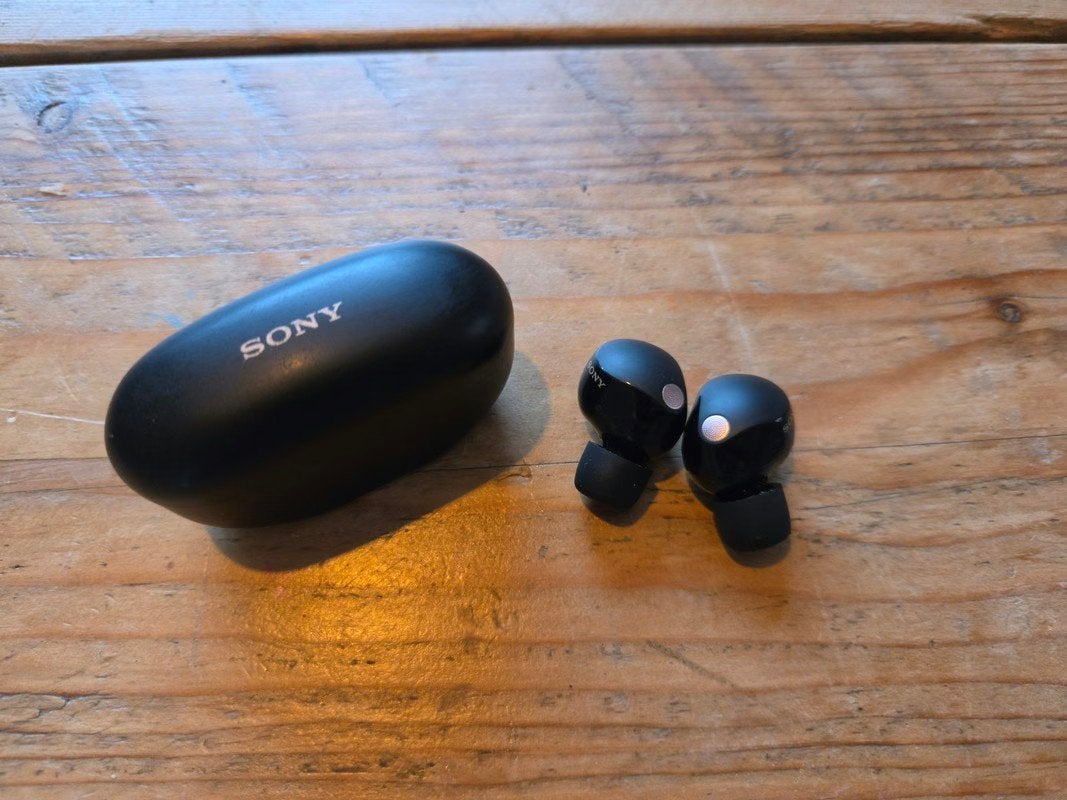 sony WF-1000xm5, Bluetooth, Gebruikt, Zwart, In gehoorgang (in-ear)