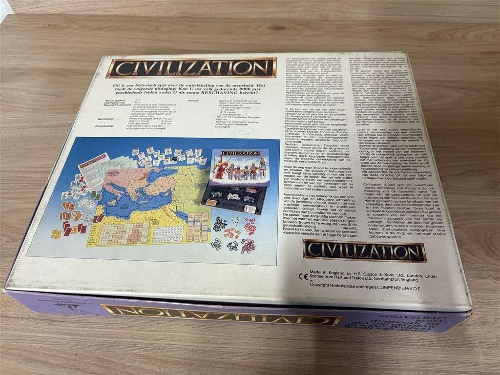Civilization bordspel [3350], Verzenden, Zo goed als nieuw