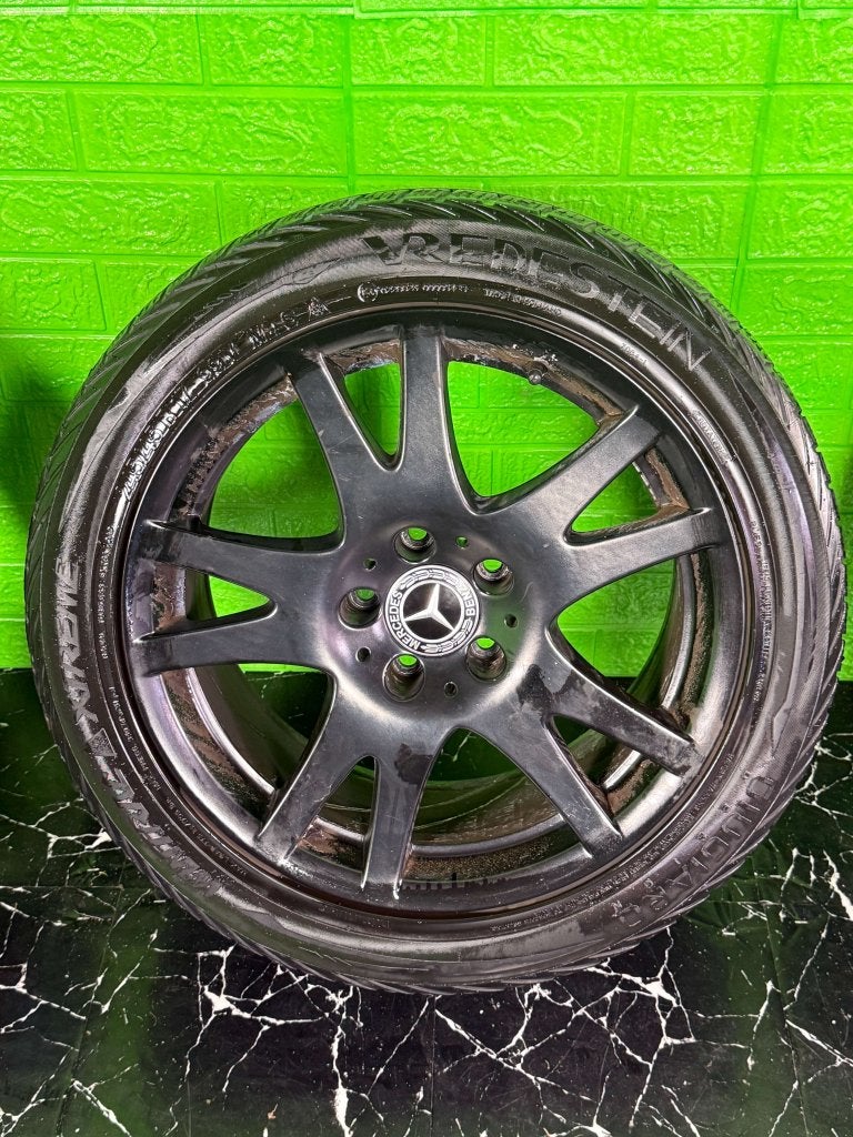 Originele Mercedes CLS-klasse velgen 17" 5x112 W219 winter, Auto-onderdelen, Banden en Velgen, Niet ingevuld, Banden en Velgen