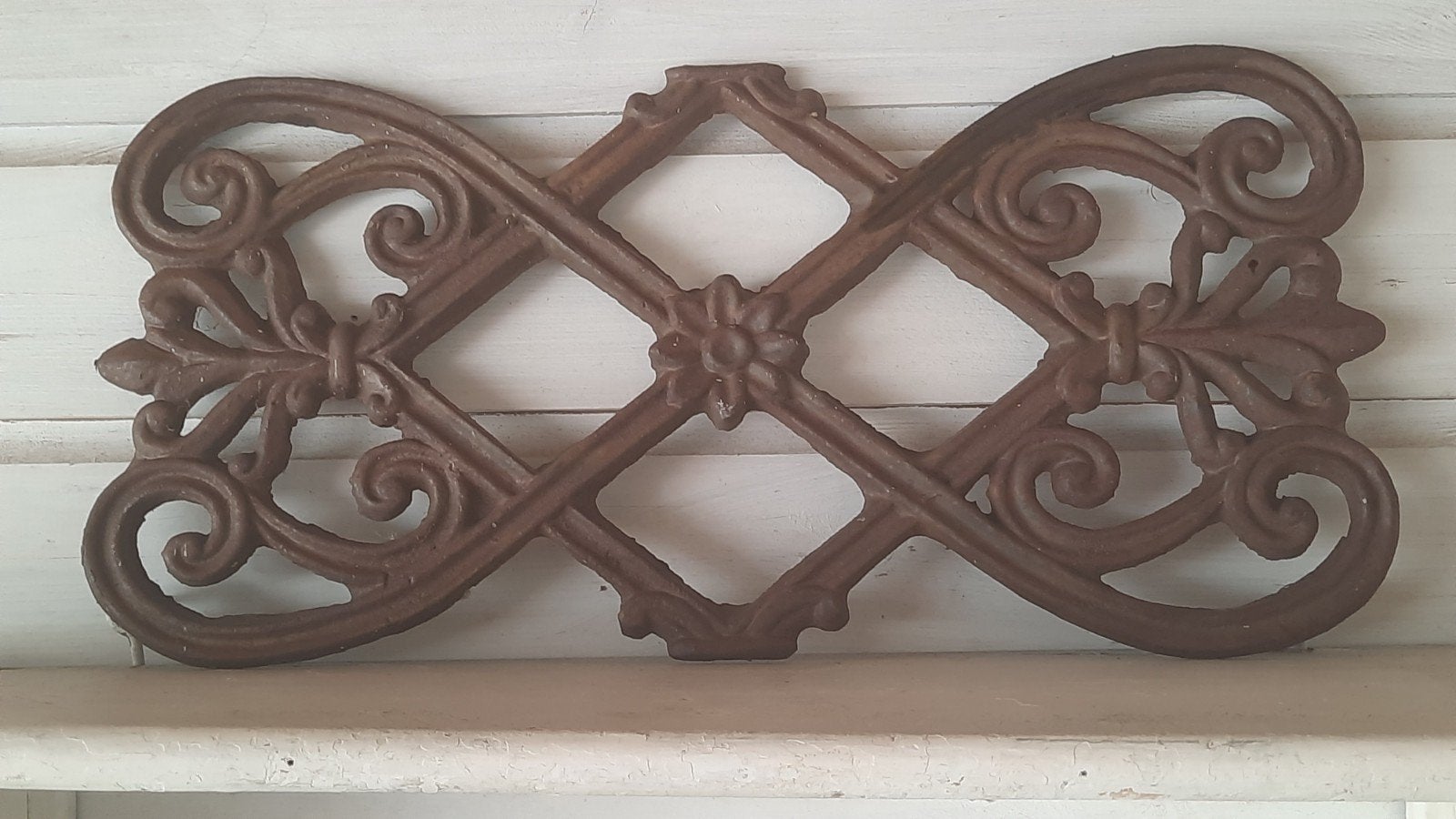 Gekruld ijzer hekje raster hekwerk (nuzzelspul), Antiek en Kunst, Curiosa en Brocante, Ophalen of Verzenden
