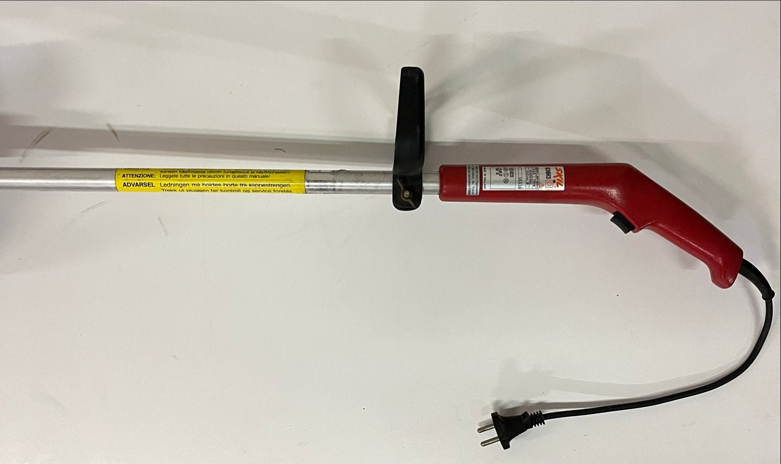 Skil elektrische grastrimmer - Rood, gebruikt, Tuin en Terras, Ophalen of Verzenden, Gebruikt, Elektrisch