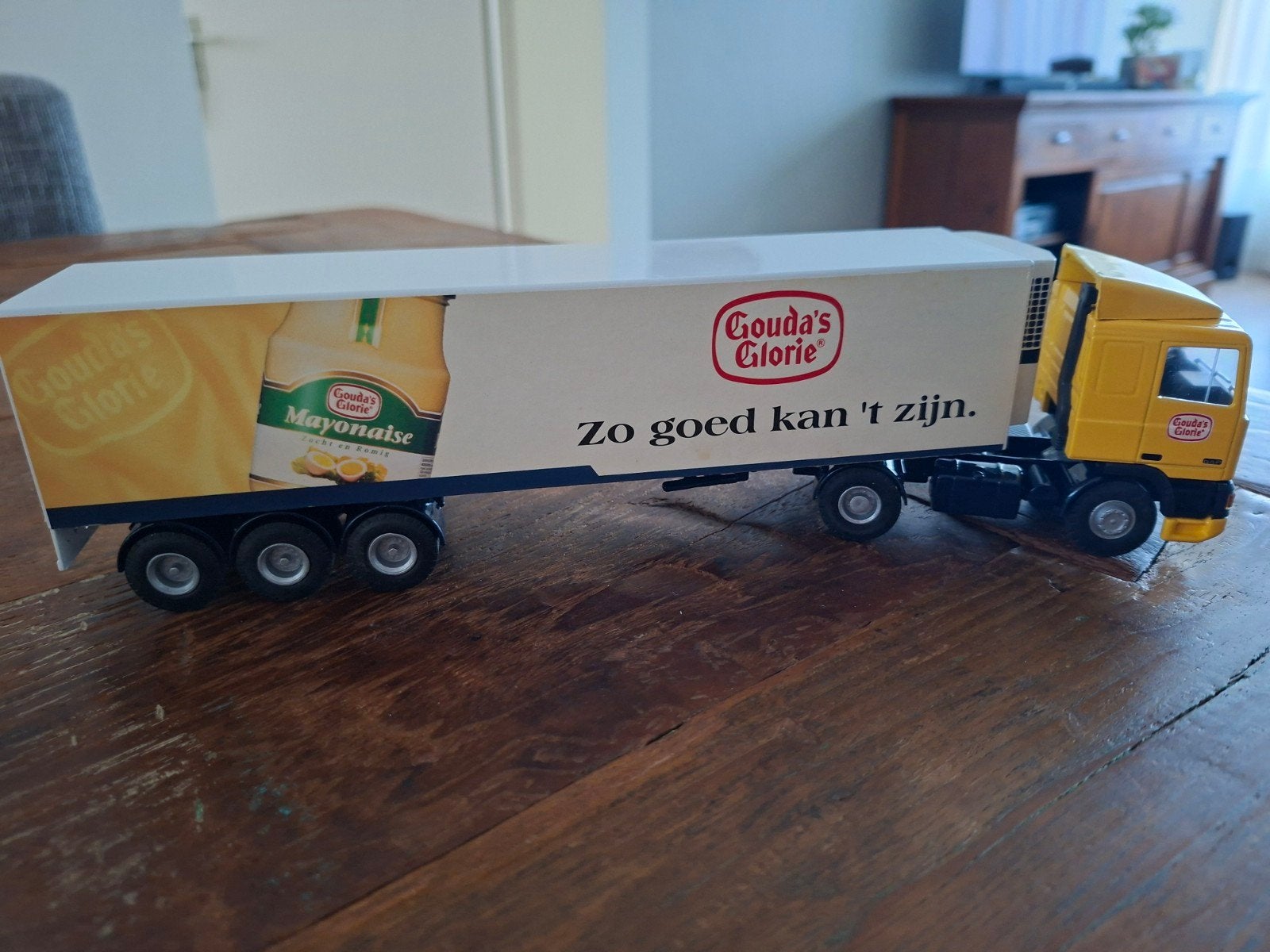 Lion toys gouda's glorie DAF 95 / 400, Ophalen of Verzenden, Zo goed als nieuw, Bus of Vrachtwagen, Lion Toys