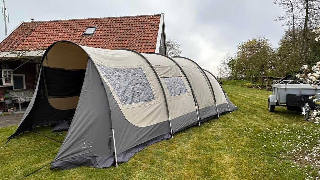 Bardani Locarno 400, Caravans en Kamperen, Tenten, Ophalen of Verzenden, Gebruikt, Tot en met 6
