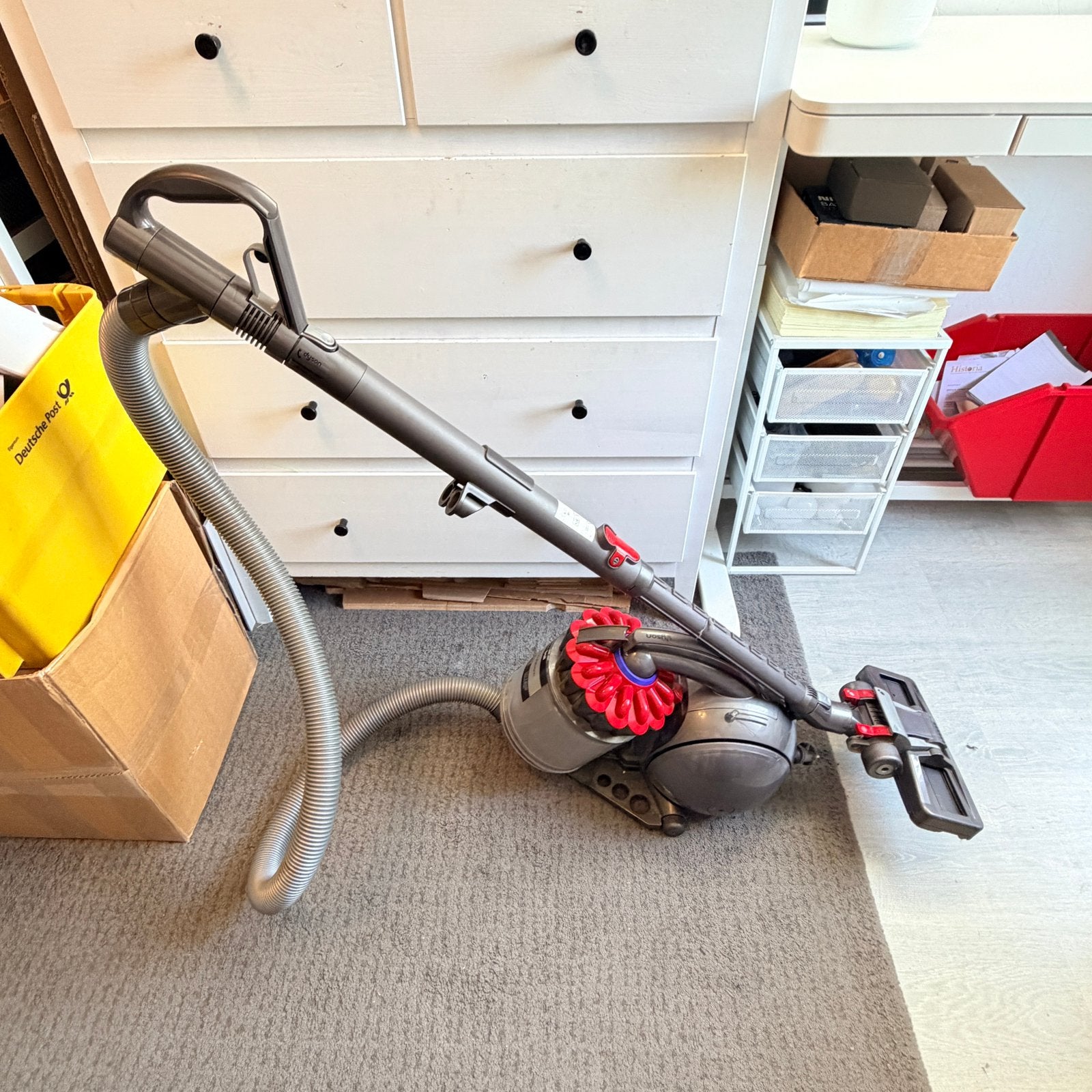 Dyson Ball DC33C Stubborn Stofzuiger, Witgoed en Apparatuur, Stofzuigers, Gebruikt, Dyson, Reservoir, Ophalen