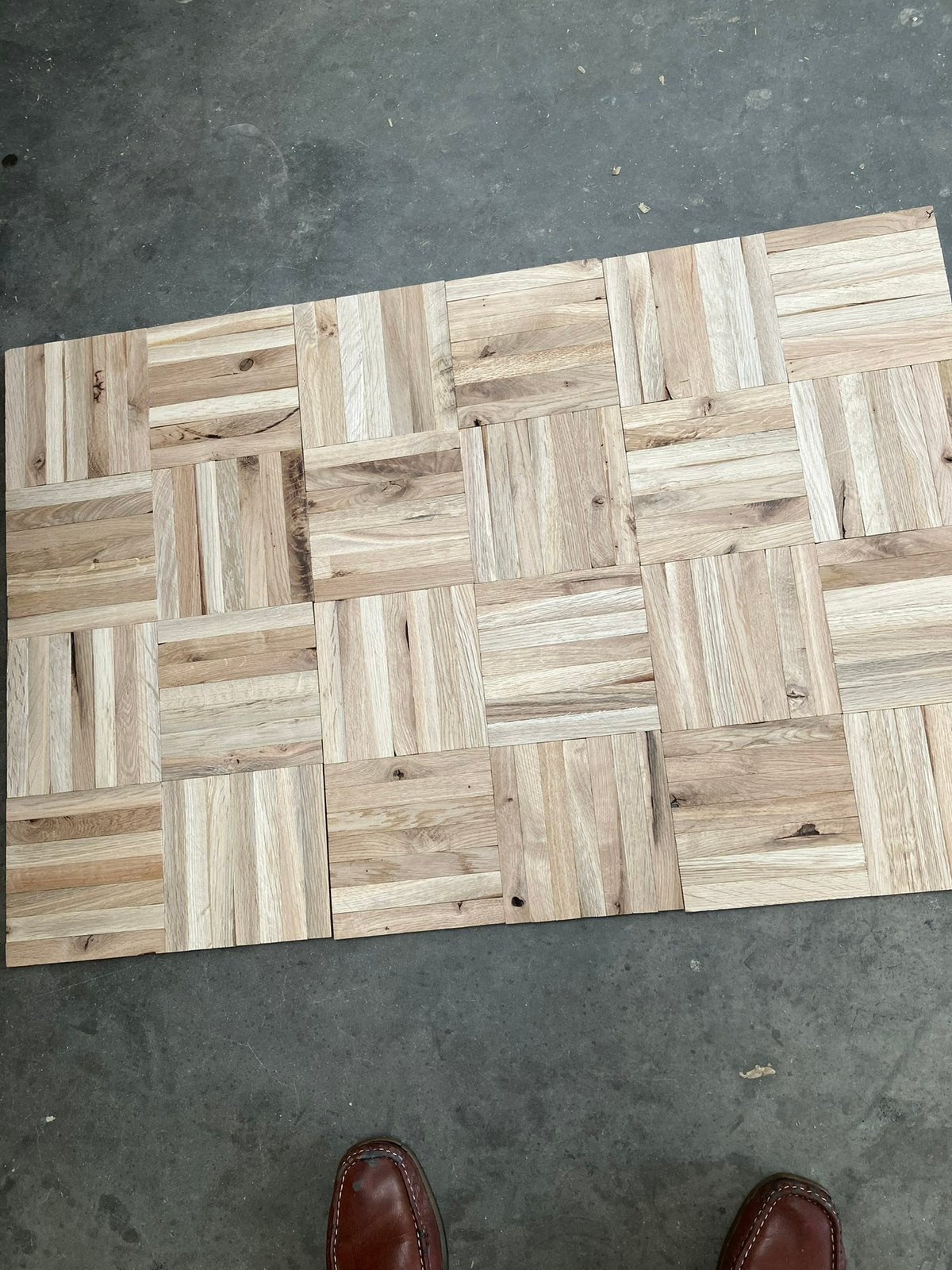 Mozaïek eiken.    Nu.   10 euro pm2, Ophalen of Verzenden, Nieuw, 75 m² of meer, Parket
